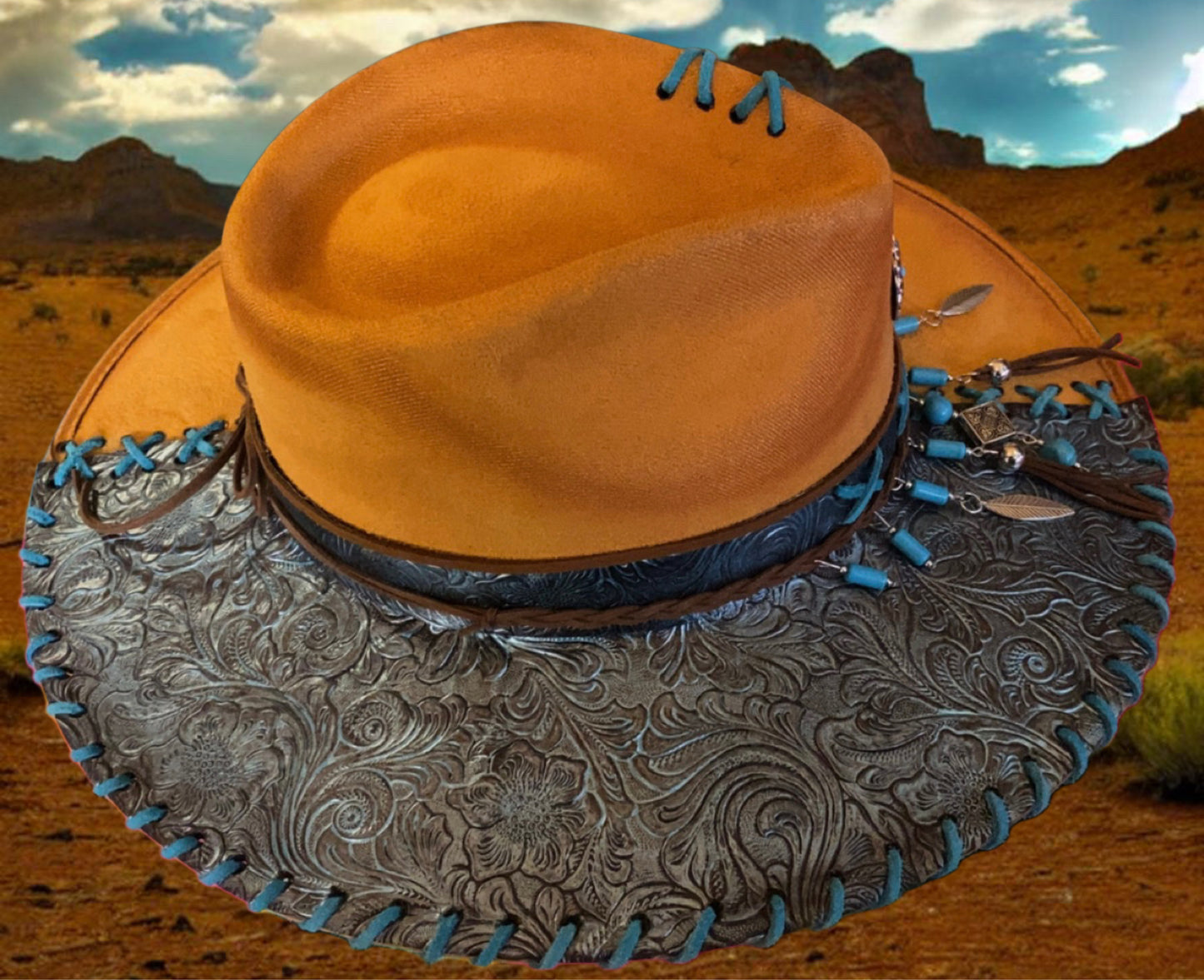 Custom maluma stitched indiana art hat