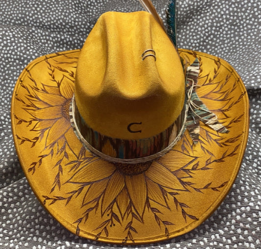 Cowgirl mustard sunflower Medium