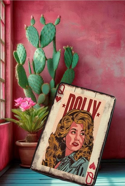 "DOLLY" Poker card