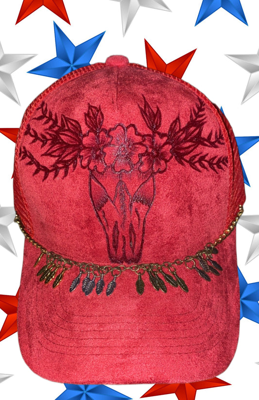 Burned cap