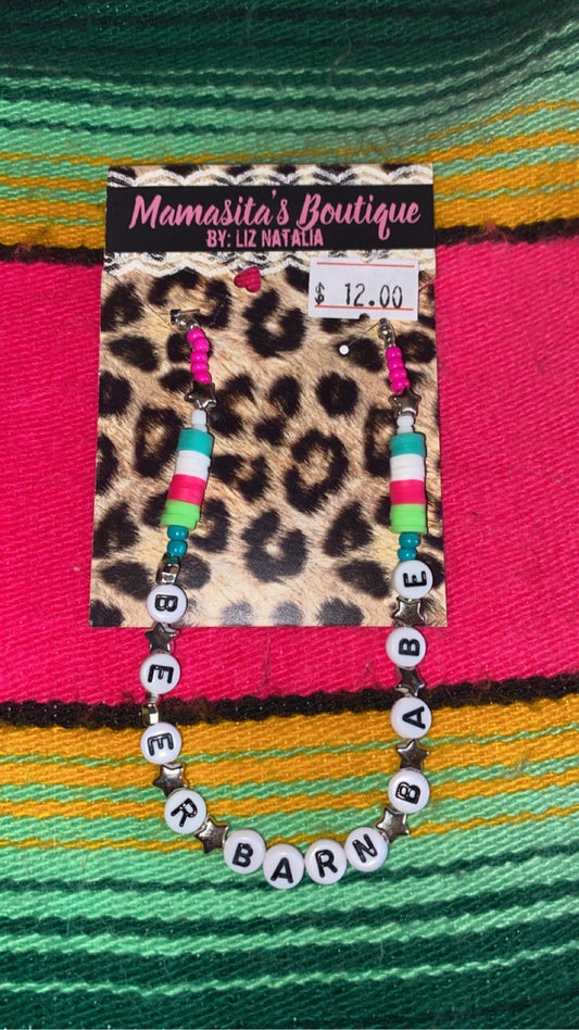Beer barn babe cap chains